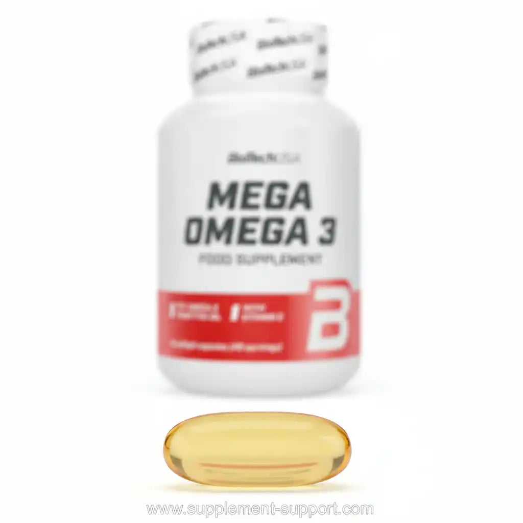 Mega Omega 3 Nahrungsergänzungsmittel Kapsel für Sportler und Fitness