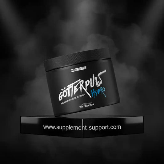 Götterpuls Hydro Premium Hydration Drink Wildbeeren von OS Nutrition – Sportnahrung für Fitness & Training