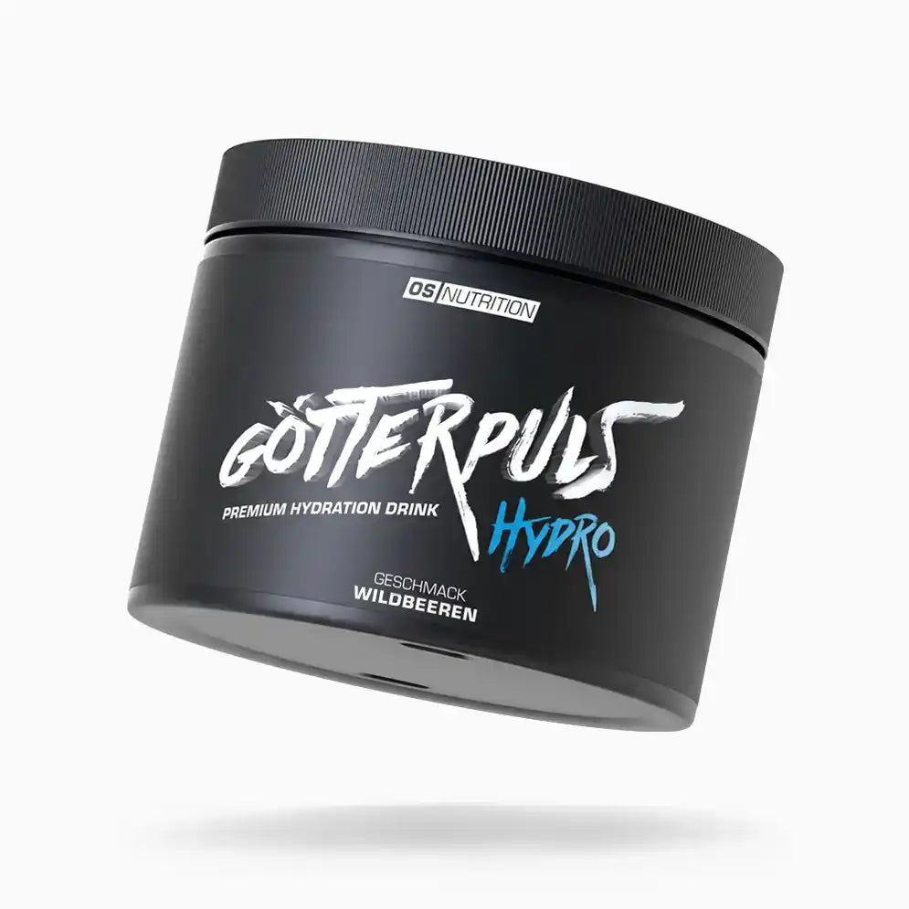 Götterpuls Hydro Premium Hydration Drink Wildbeeren Geschmack von OS Nutrition