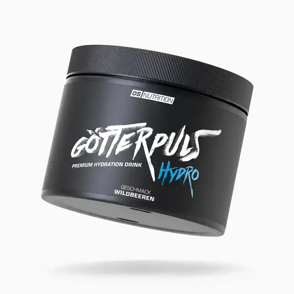 Götterpuls Hydro Premium Hydration Drink Wildbeeren Geschmack von OS Nutrition