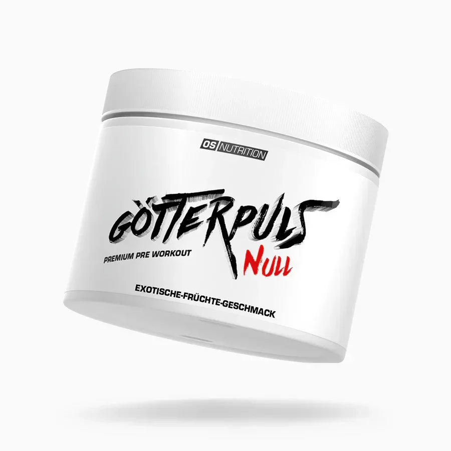 OS Nutrition Götterpuls® NULL Pre Workout Booster 300g STIM FREE - Supplement-Support.com