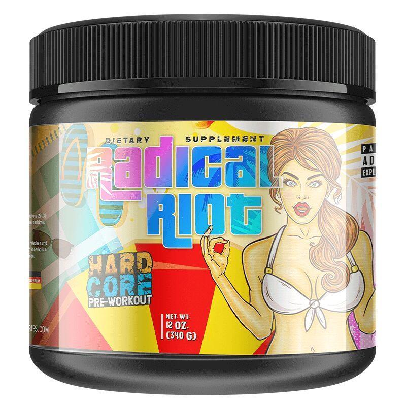 Radical Riot V3 Hardcore Version Pre Workout 340g - Supplement-Support.com