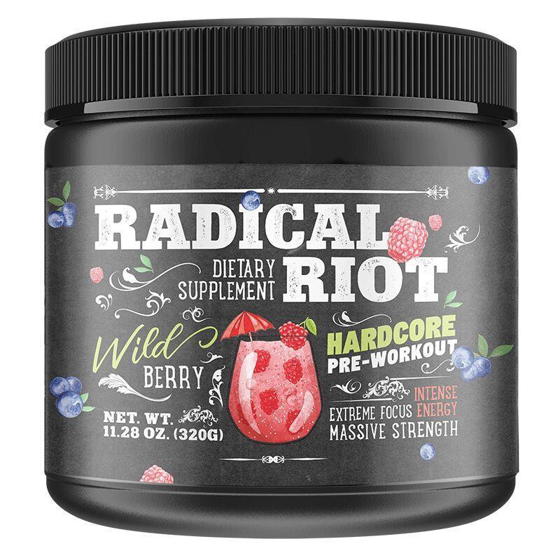 Radical Riot V3 Hardcore Version Pre Workout 340g - Supplement-Support.com