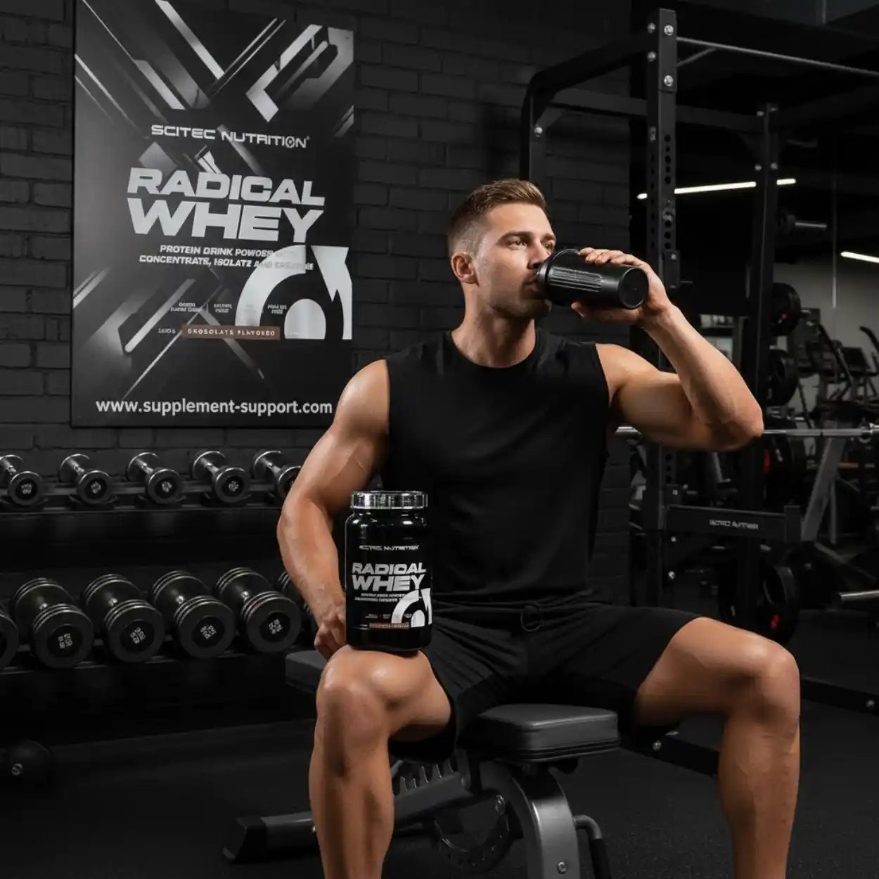 SciTec Radical Whey 1000g - Supplement-Support.com