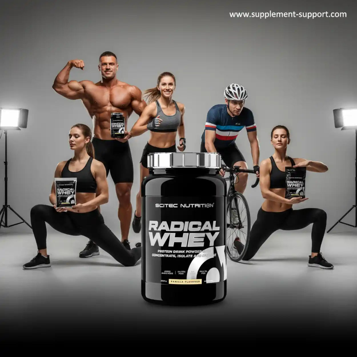 SciTec Radical Whey 1000g - Supplement-Support.com