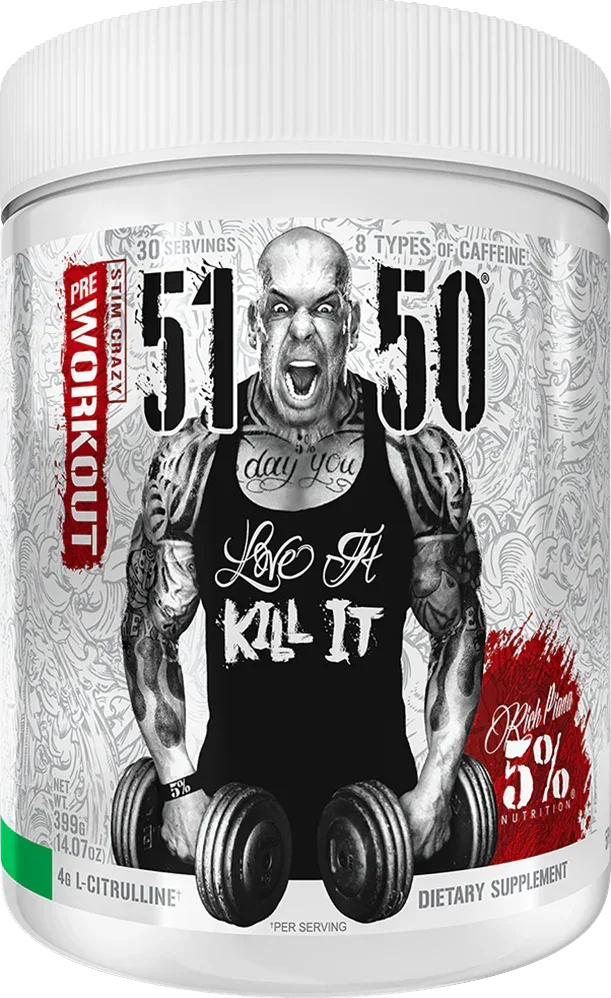 Rich Piana 5150 Pre Workout Booster 375g - Supplement-Support.com