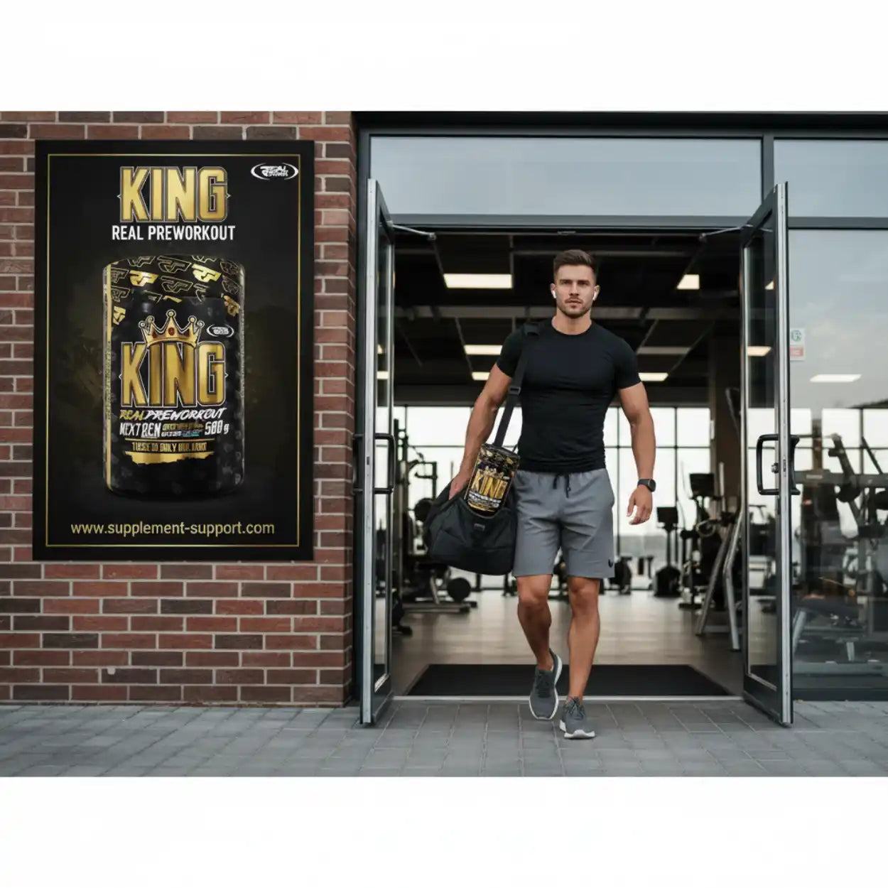 REAL PHARM® KING Pre Workout 500g - Supplement-Support.com