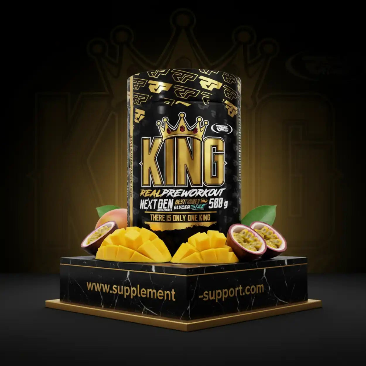 REAL PHARM® KING Pre Workout 500g - Supplement-Support.com