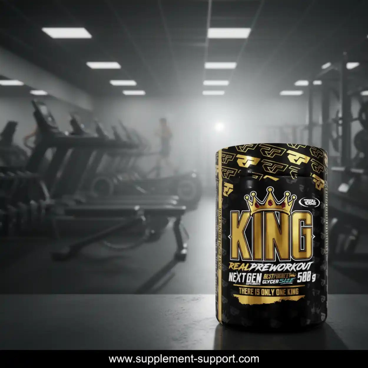 REAL PHARM® KING Pre Workout 500g - Supplement-Support.com