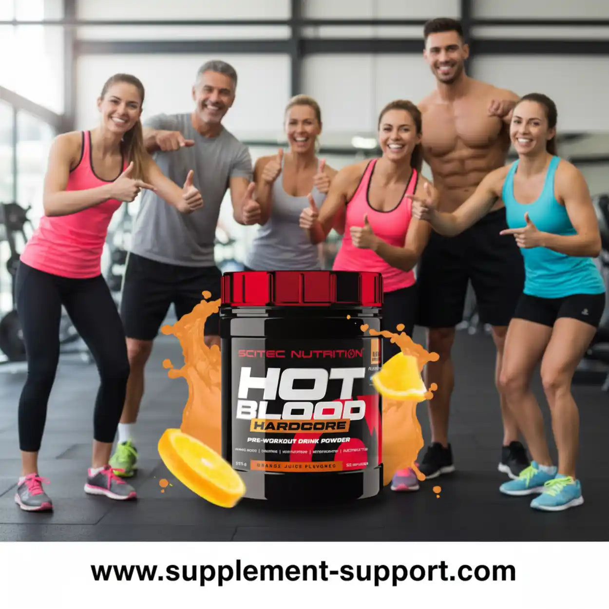 Scitec Nutrition Hot Blood Hardcore, 375g - Supplement-Support.com