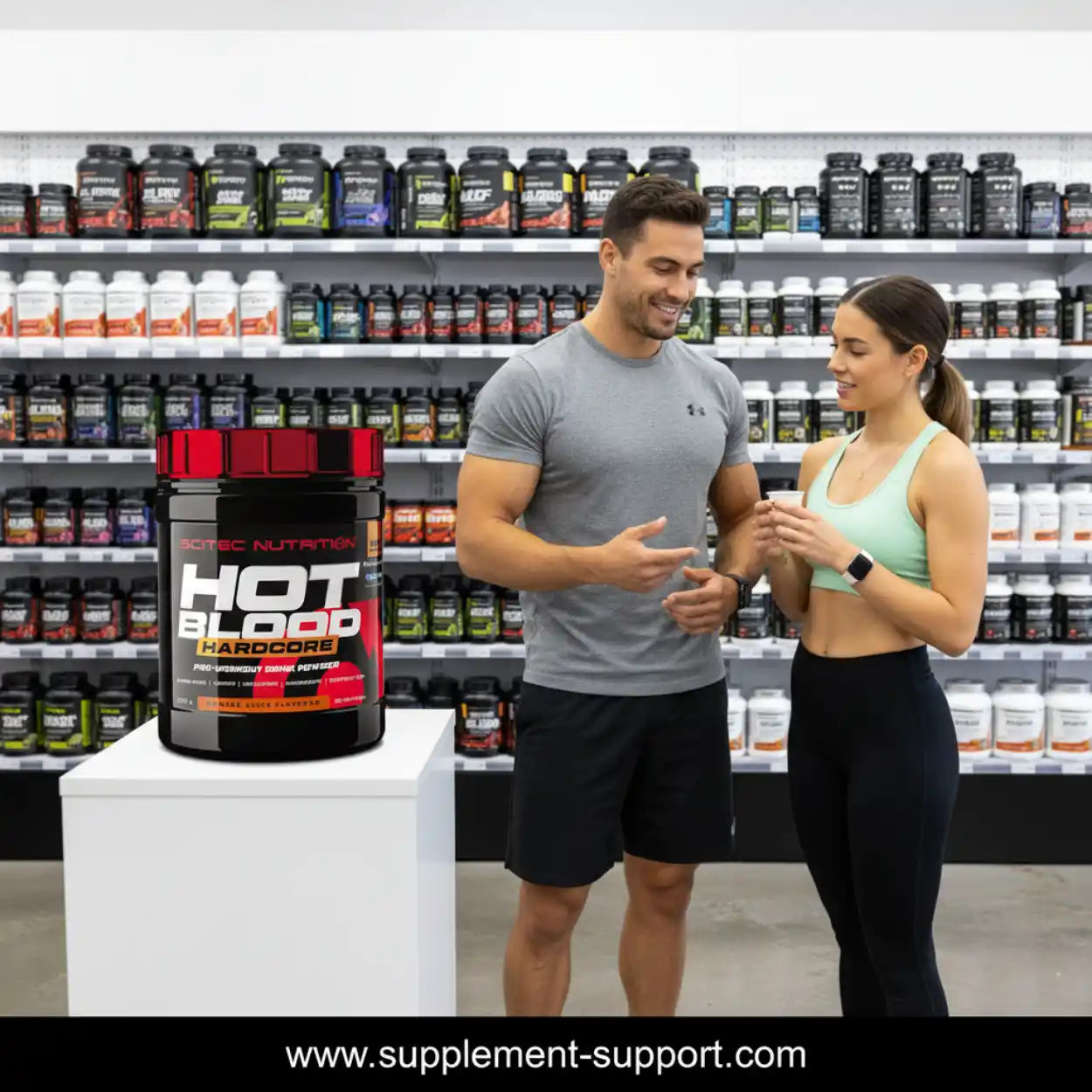 Scitec Nutrition Hot Blood Hardcore, 375g - Supplement-Support.com