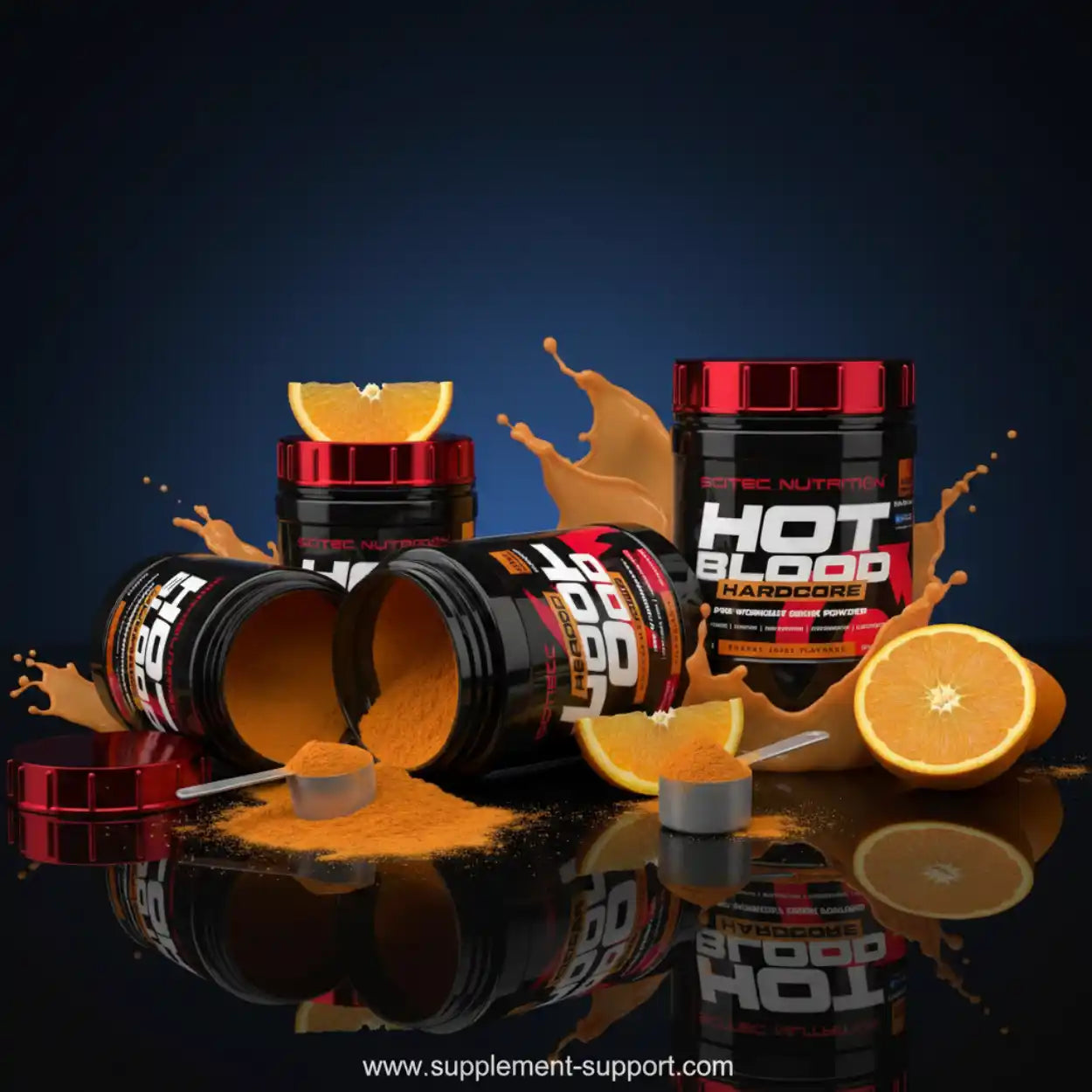 Scitec Nutrition Hot Blood Hardcore, 375g - Supplement-Support.com