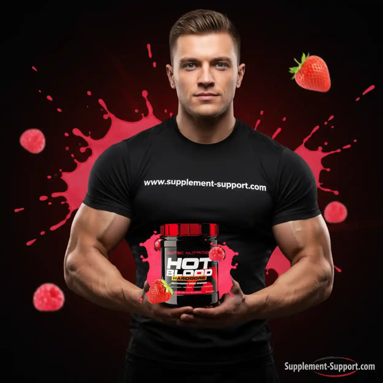 Scitec Nutrition Hot Blood Hardcore, 375g - Supplement-Support.com