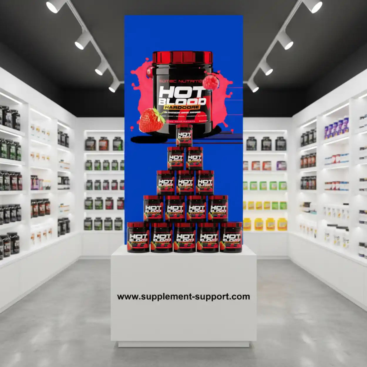 Scitec Nutrition Hot Blood Hardcore, 375g - Supplement-Support.com