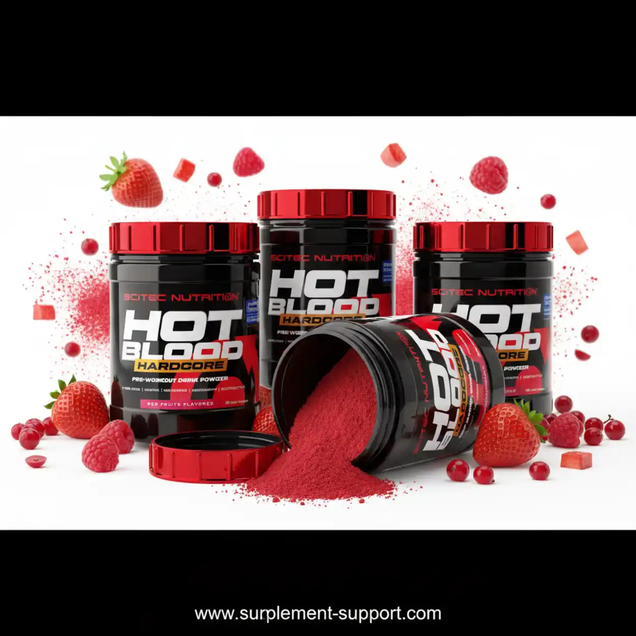 Scitec Nutrition Hot Blood Hardcore, 375g - Supplement-Support.com