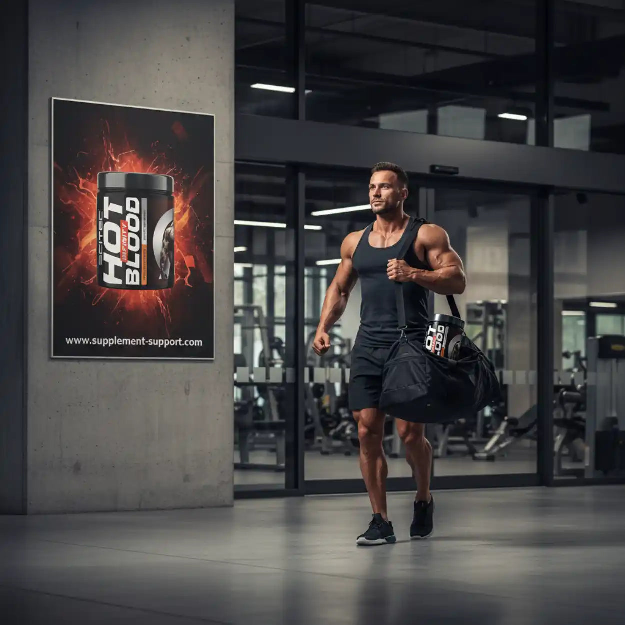 Scitec Nutrition Hot Blood Infinity Booster, 350g - Supplement-Support.com