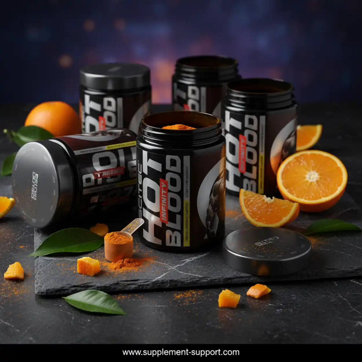 Scitec Nutrition Hot Blood Infinity Booster, 350g - Supplement-Support.com