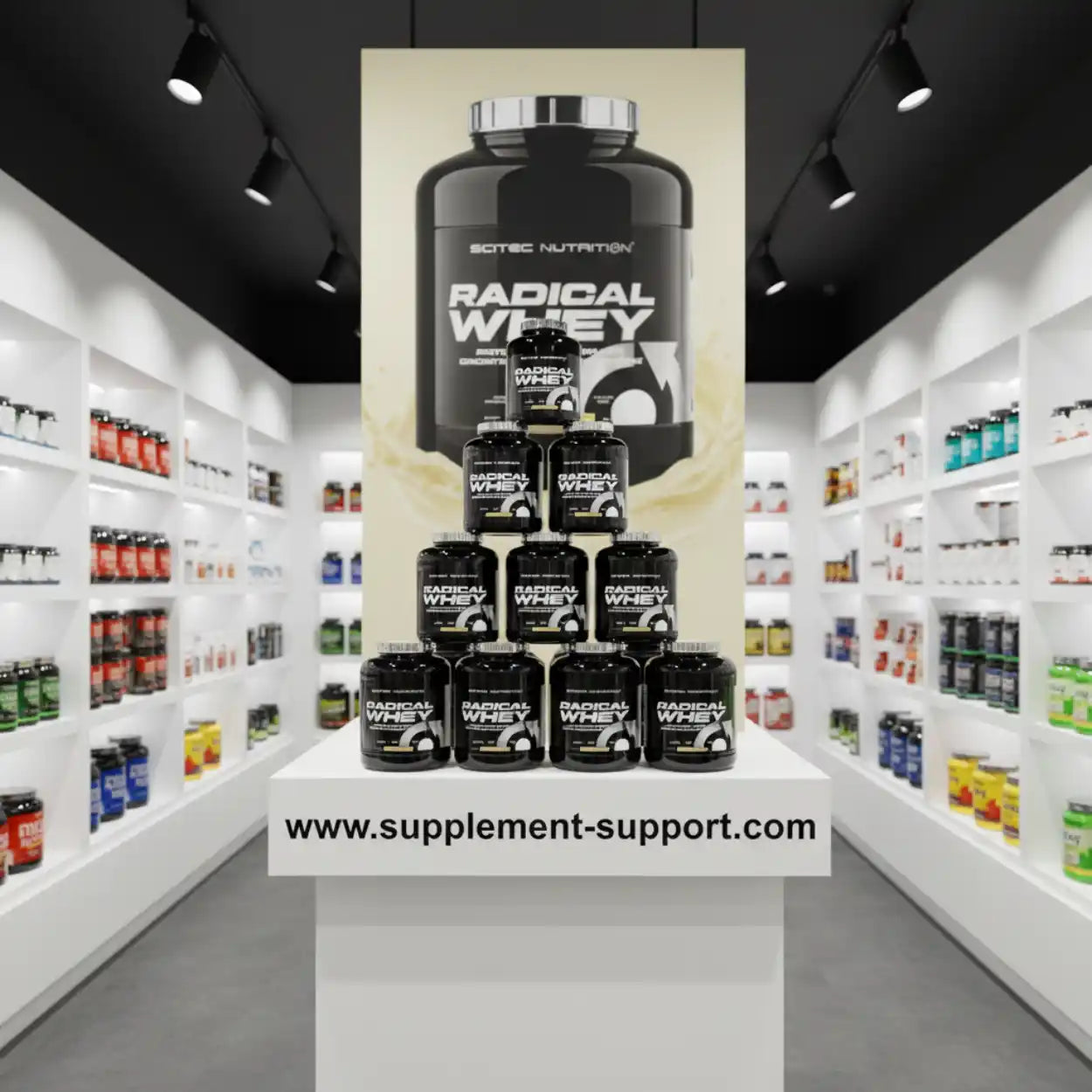 SciTec Radical Whey 2000g - Supplement-Support.com