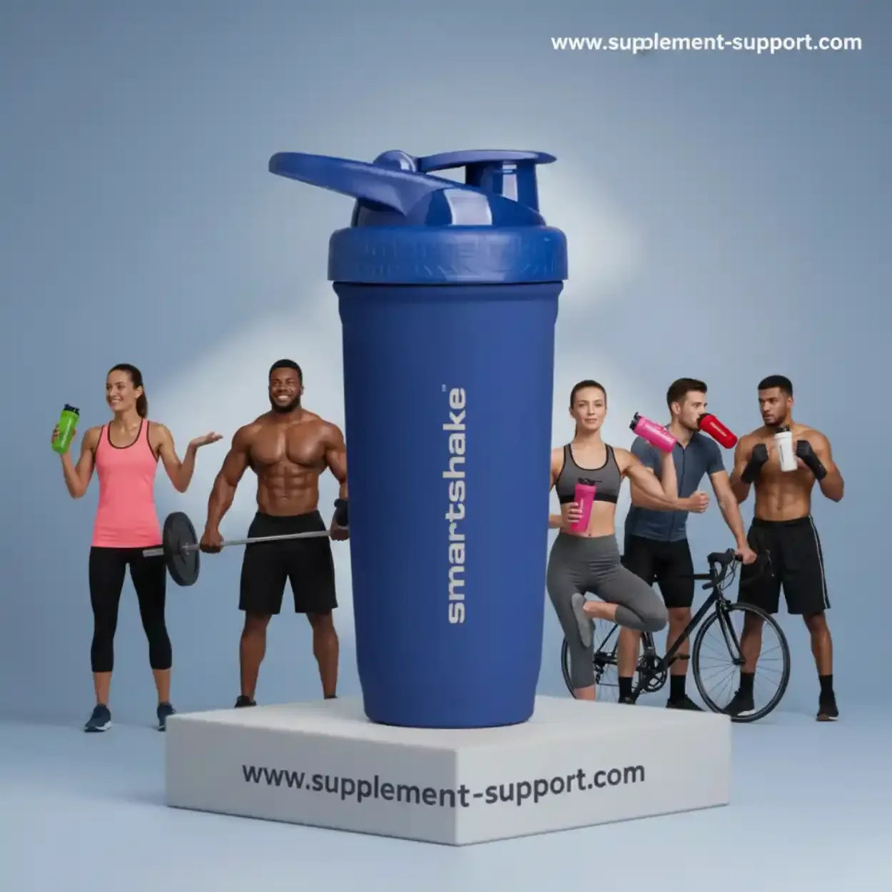 Smartshake Reforce Stainless Steel - 900 ml - Supplement-Support.com