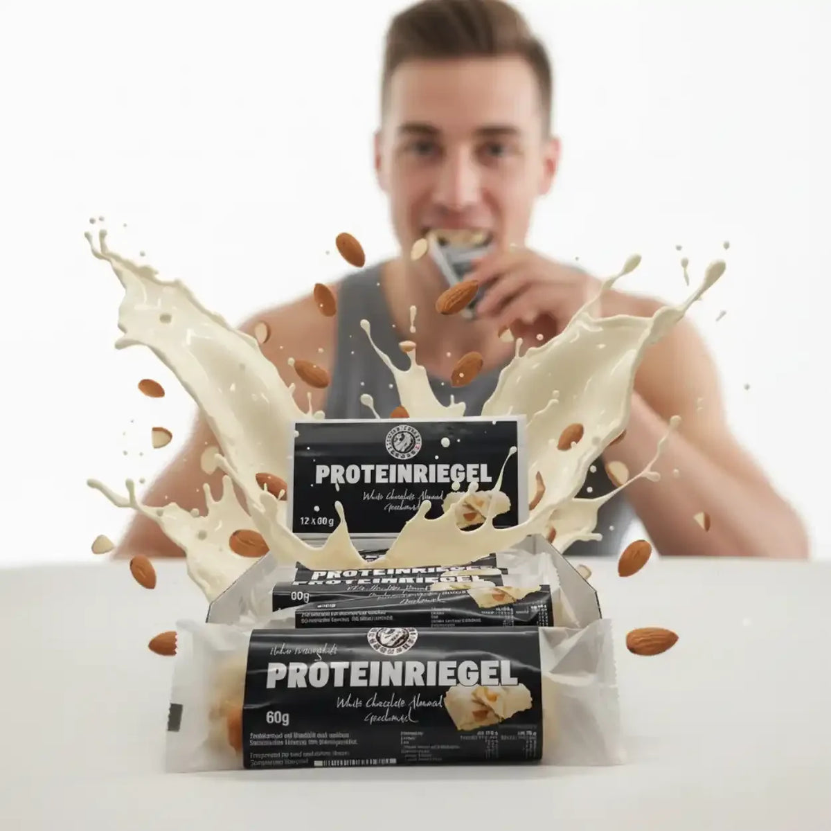Supplement Support Protein Core Bar White Almond 12x60g - Supplement-Support.com