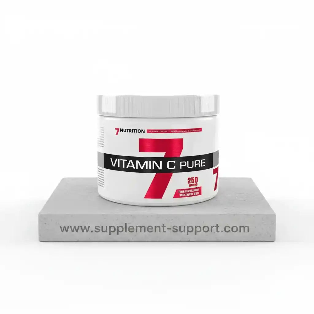 7 Nutrition Vitamin C Pure 250g – Nahrungsergänzung für Sportler und Fitness