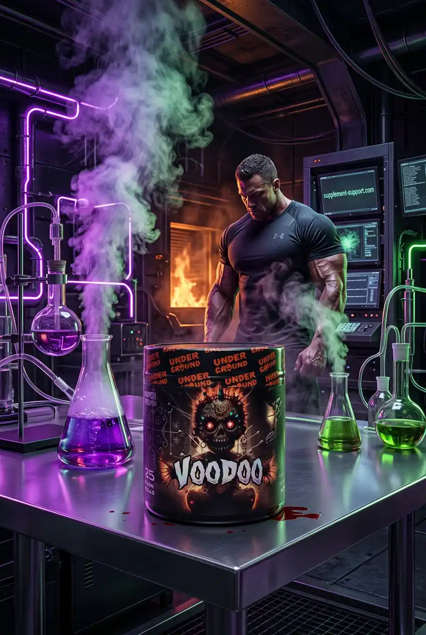 Voodoo US Hardcore Pre Workout Booster 313g