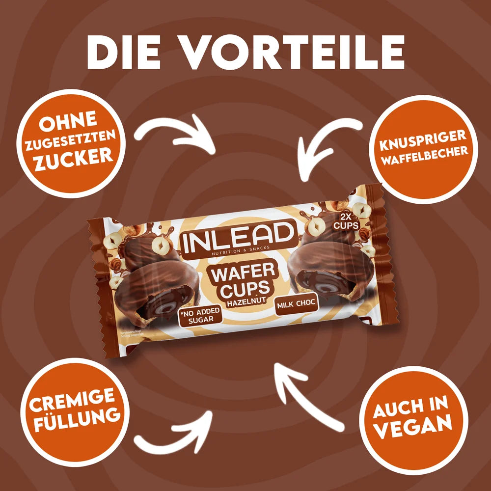 Inlead Nutrition Peanut Cups 15x50g