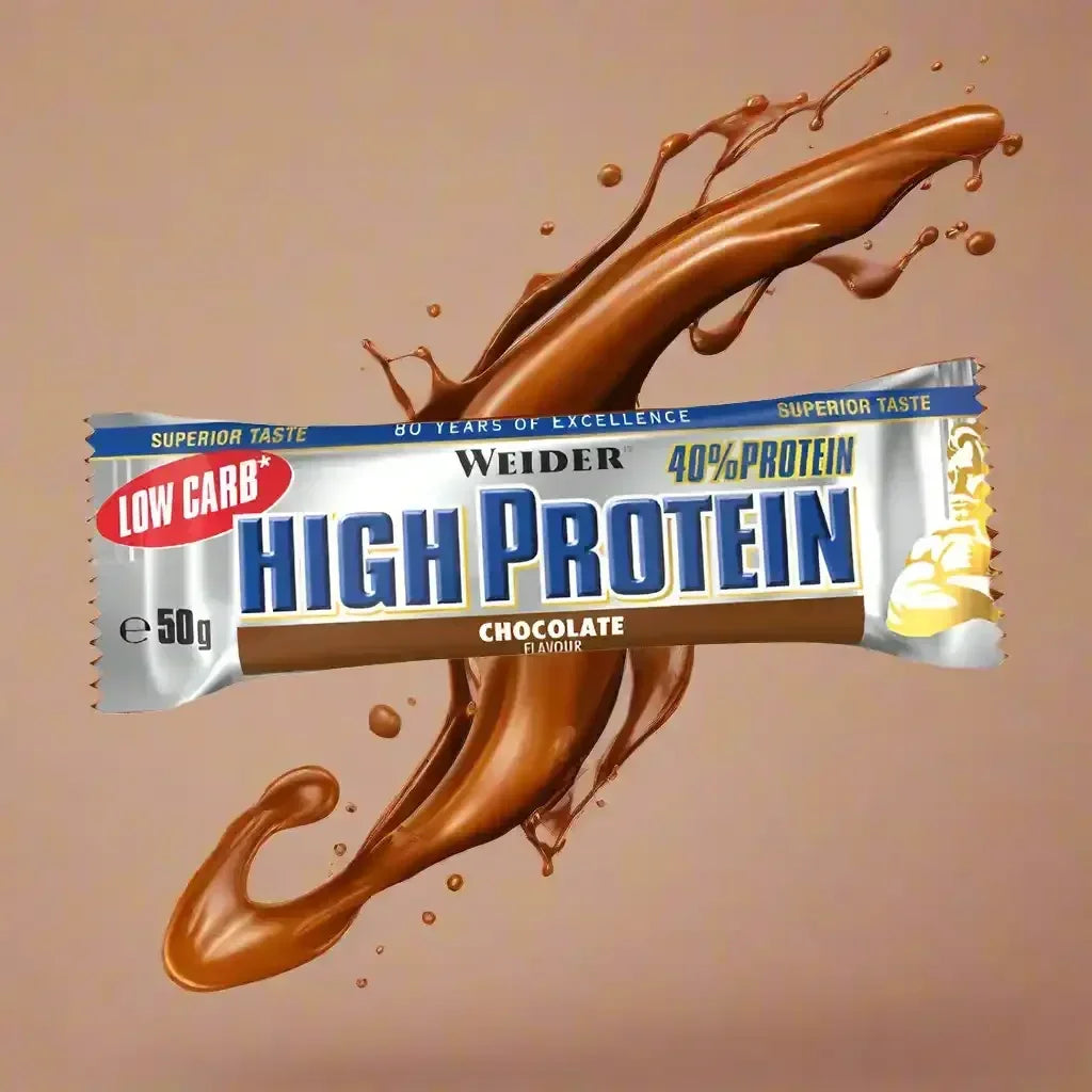 WEIDER HIGH PROTEIN BAR 24x50g RIEGEL - Supplement-Support.com