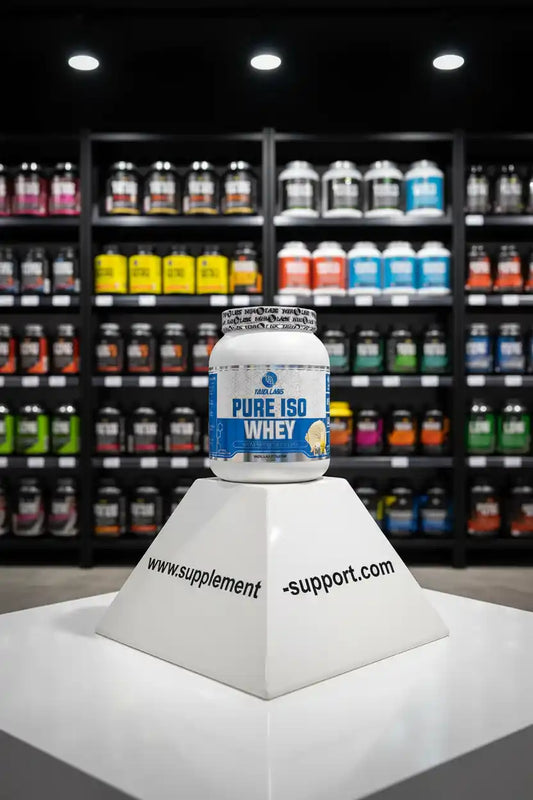 Pure Iso Whey Protein von Tania Labs im Supplement-Store, ideal für Fitness und Sportler